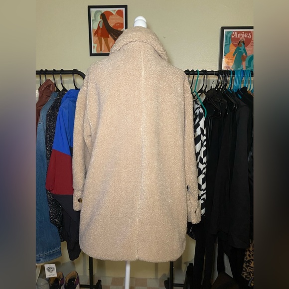 Oversized teddy coat - Picture 4 of 4